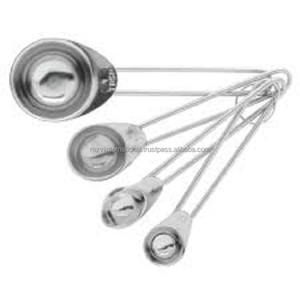 Cuillère doseuse en acier inoxydable au design pendulaire, écologique, outil de cuisine essentiel pour des mesures précises, compatible lave-vaisselle - Product Image 4