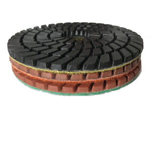 Disco de pulido húmedo de 4 pulgadas, almohadilla de lijado <span class=keywords><strong>en</strong></span> seco flexible de 100mm, almohadillas de pulido de mármol de cuarzo y granito de 3 escalones con CE, artículo Popular - Product Image 4