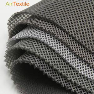 Knitted White Recycled Herringbone 3D air Mesh Fabric 3mm Thickness Sandwich Mesh Fabric Oeko <strong>Tex</strong> for Mattress for Cap - Product Image 3