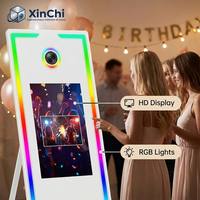 El Mejor Espejo con Pantalla Táctil para Cabina de Fotos de Bodas, Espejo con Pantalla Táctil de 65 Pulgadas para Cabina de Fotos en Venta