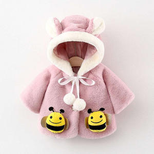 Herfst Winter 1279 Groothandel Schattige Kleine <span class=keywords><strong>Cape</strong></span> Voor Meisjes Kinderen 1234 Jaar Oude Verdikte Wollen Trui Inflatie Zending - Product Image 5