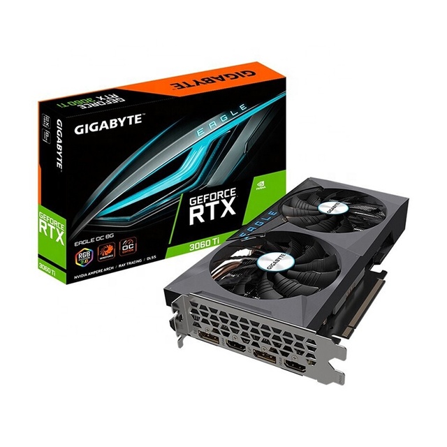Used GeForce RTX 3060 Ti OC 8G Gaming Graphics Card With 8GB GDDR6 256-bit Memory Support OverClock GeForce RTX 3060 Ti OC