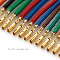 Câble assemblé JST SHD 1.0, longueur et calibre de fil personnalisés, options 7P pour appareils électroménagers et machines, support OEM/ODM, échantillons gratuits