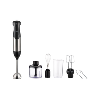 Appareils électroménagers de cuisine programmables, immersion extérieure, bouton lumineux LED coloré, haute puissance 1000W, acier inoxydable, usage domestique