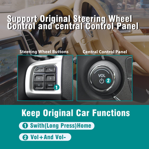Carplay nirkabel <span class=keywords><strong>Android</strong></span> Auto untuk Dodge Journey 2013-2016, Radio mobil, pemutar DVD, Tautan cermin, navigasi GPS, kotak MMI Carplay - Product Image 4
