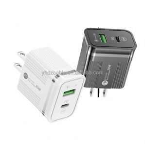 เครื่องชาร์จติดผนัง PD 20W ที่ชาร์จโทรศัพท์ USB Type-C ชาร์จเร็วสำหรับชาร์จโทรศัพท์มือถือ - Product Image 4