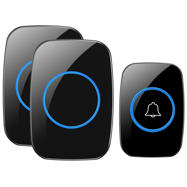 110V 220V Wireless Waterproof Doorbell 300m Range Plug Home Intelligent Door Bell Chime