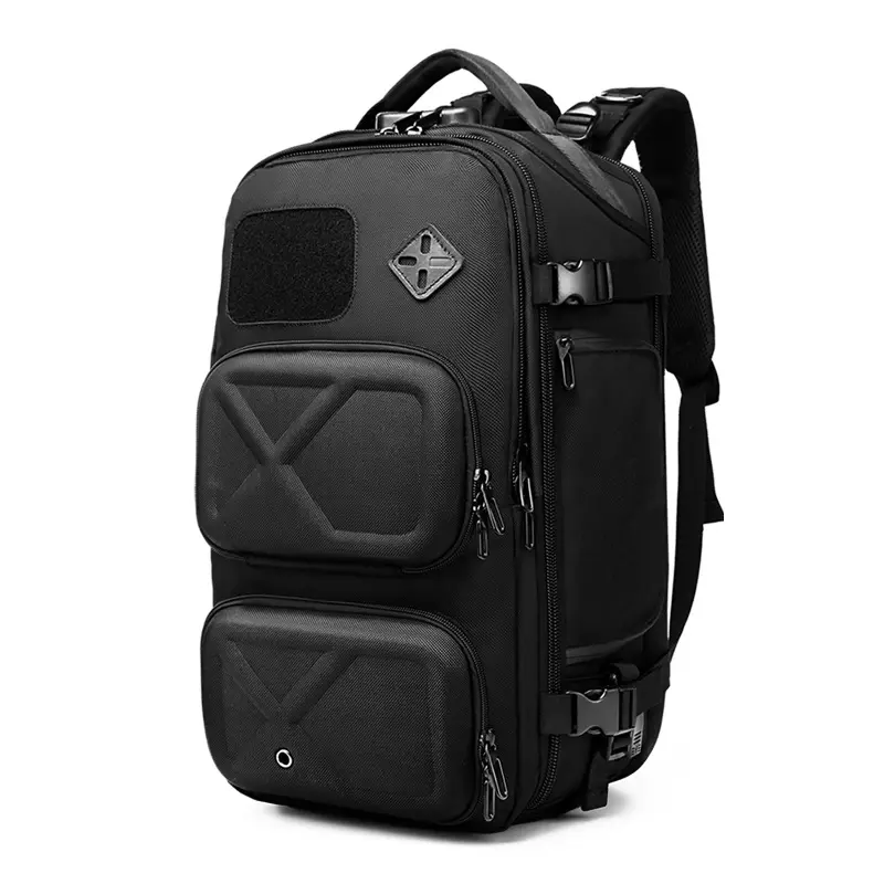 Ozuko New 9309V School Bags Tactical Large Capacity Men Hiking Mountain Backpacks Hot Sell Backpack Bag Custom Logo