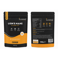 Sachets Doypack personnalisés imprimés à faible MOQ, refermables, durables, avec fermeture éclair, en film laminé de qualité alimentaire, pour bonbons gélifiés