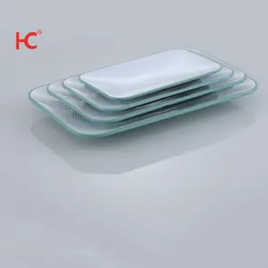 Melamine tấm nhựa Tùy chỉnh màu hai màu melamine không thể phá vỡ phục vụ đồ ăn Chic món ăn tự do nhà hàng khách sạn