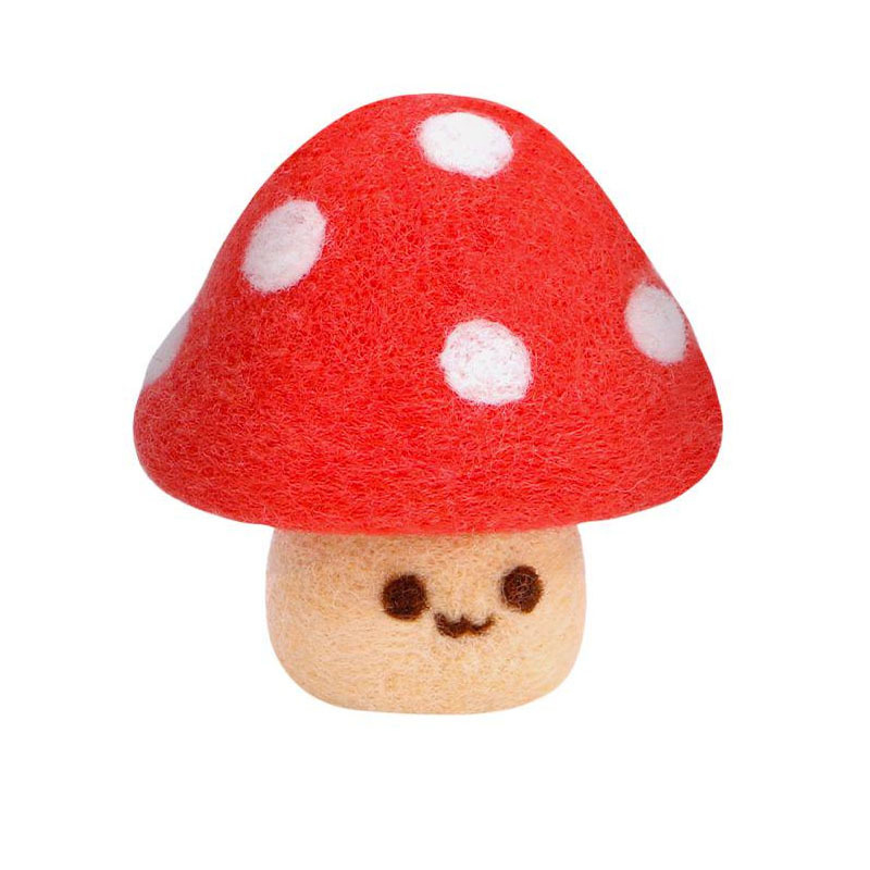 Pastèque-champignons rouges