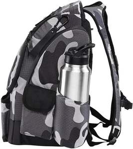 กระเป๋าเป้สะพายหลังสำหรับกีฬากลางแจ้งแบบดิสก์กอล์ฟ น้ำหนักเบา คุณภาพสูง ผลิตจากโพลีเอสเตอร์ สำหรับใส่ถุงกอล์ฟและเก็บดิสก์  ตัวอย่างสินค้าฟรี - Product Image 5