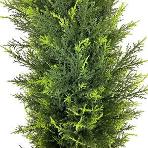 3/4/5/6 Ft Outdoor Anti UV Artificial Cedar Cypress <strong>Tree</strong> Silk Artificial Plant Decoration Plastic <strong>Tree</strong> Outdoor Plants Faux <strong>Tree</strong> - Product Image 4