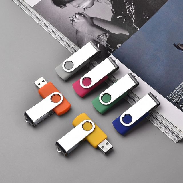 Swivel Memorias Usb Pen Drive 4GB 8 GB 16 GB 32 GB Colorful Swivel Flash Drive 64gb Memory Stick