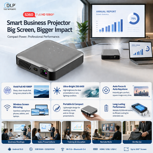 <span class=keywords><strong>Proyector</strong></span> DLP de 300 Pulgadas Más Vendido en 2026, Microproyector 3D para Cine en Casa, Resolución 4K Android 9, Uso en Exteriores, Enchufe Estadounidense, OEM y ODM - Product Image 2