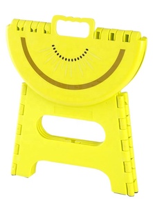 Anti-Skid Folding Step <strong>Stool</strong> Fruit Picture <strong>Seat</strong> for Kids and Adults with Handle Solid Plastic Kitchen Dining <strong>Stool</strong> <strong>Seat</strong> - Product Image 6