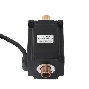 HANPOSE 57 مزدوجة رمح محرك متدرج 4.0A 2.0N.<span class=keywords><strong>M</strong></span> 57HK76-1530-SZ النحاس ل 3D CNC دودة عجلة متفوقا جوفاء رمح محرك متدرج - Product Image 6