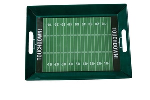 Bols <span class=keywords><strong>de</strong></span> <span class=keywords><strong>jeu</strong></span> <span class=keywords><strong>de</strong></span> football modernes en plastique et mélamine Ensemble <span class=keywords><strong>de</strong></span> 2 supports <span class=keywords><strong>de</strong></span> service jetables en papier pour salade et cacahuètes - Product Image 6
