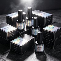 Base de Gel Professionnelle 15ml à Haute Viscosité pour Renforcement des Ongles, Vernis Gel Transparent UV LED Soak Off, Marque Privée