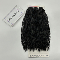 Extensions de cheveux au crochet Freetress 3X Pacific Curl Spring Ripple Passion Twist Curly Deep Water Wave GoGo Curl