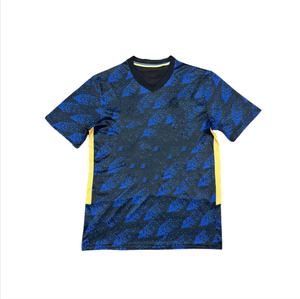 2526 France <span class=keywords><strong>maillot</strong></span> à manches courtes à rayures noires et blanches Angers Home Fan Version <span class=keywords><strong>maillot</strong></span> de Football d'entraînement pour hommes - Product Image 6