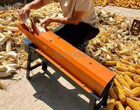 Machine à décortiquer le maïs Husk Collection Box, équipée d'un processeur de grains