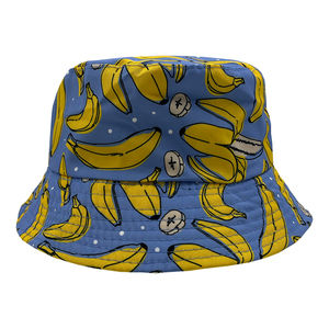 Chapeau Bob Unisexe en POLY avec Imprimé <span class=keywords><strong>Banane</strong></span> – Utilisation Quatre Saisons, Casquette Polyvalente pour Activités de Plein Air - Product Image 1