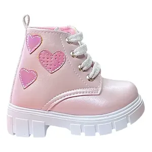 Piccoli passi stivali invernali per bambini per ragazze e ragazzi stivali da neve caldi con Design stampato taglie per bambini