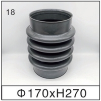 Soufflet de pilon 170mm 160mm 105mm