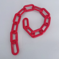 Vente en gros de chaîne à maillons en plastique pour la sécurité routière et l'avertissement de circulation multicolore Halloween enfants dames décoration masque facial chaîne à maillons