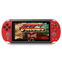 Consola de Videojuegos X7PLUS de 5.1 Pulgadas con Doble Joystick, Juegos Retro Integrados, Compatible con Juegos de Arcade, Salida de Video/Música AV, Regalo para Niños