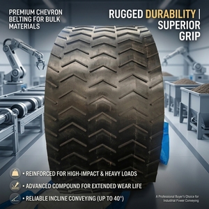 Chemical Plant Chevron Rubber <strong>Conveyor</strong> <strong>Belt</strong> Acid Resistant Alkali Resistant <strong>Belt</strong> for Chemical Industry - Product Image 1