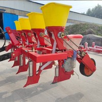 Combiner semoir de maïs perceuse 4 rangées semoir de maïs avec engrais semoir précis de maïs nouveau planteur de soja de précision pneumatique