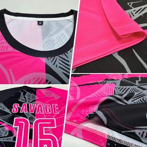 เสื้อฟุตบอลเยาวชนแบบกำหนดเองสำหรับผู้ชายและผู้หญิง แขนยาว พร้อมกางเกงฟุตบอลพิมพ์ชื่อ หมายเลข และโลโก้ส่วนตัว - Product Image 2