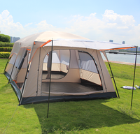 Grande tente familiale de luxe européenne personnalisée pour 5 à 8 personnes Tentes cabine familiale pour 12 personnes pour le camping en plein air