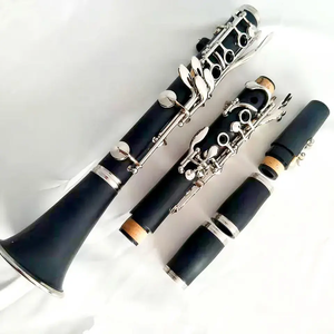 Clarinete colorido <span class=keywords><strong>Bb</strong></span> niquelado 17 teclas instrumento musical - Product Image 2