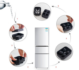 Khuôn Đá Viên <span class=keywords><strong>Whiskey</strong></span> Nhỏ Đầu Lâu, Khuôn Đá Viên Hình Cầu Nhỏ, Khuôn Đá Viên Tròn Nhỏ 1.9X1.6 Inch - Product Image 5