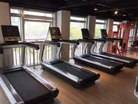 Cinta de correr comercial de alta calidad para gimnasio Fitness Club, máquina de correr resistente con pantalla LED y múltiples programas