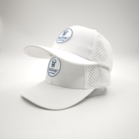 Gorra de Golf Deportiva Personalizada al por Mayor, Impermeable, de 6 Paneles, con Visera Curva, Bordado a Mano, Corte Láser, Transpirable, Ajustable, Unisex