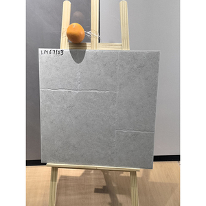 Prix Spécial Carrelage de Sol Foshan Céramique Antique 600x600 <span class=keywords><strong>Gris</strong></span> Mat Antidérapant avec Bordures en Briques Réfractaires ACCENTS - Product Image 4