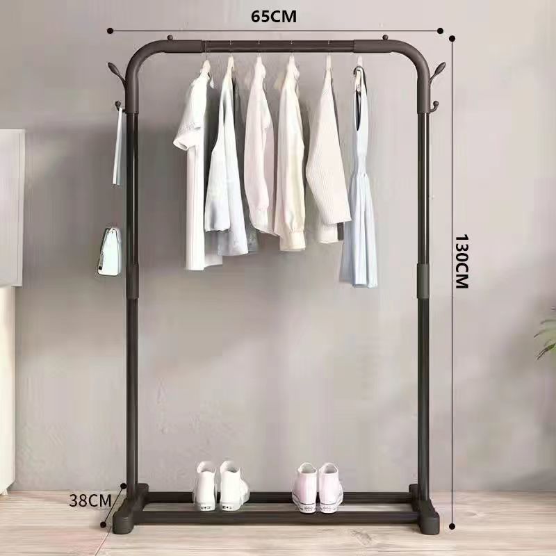 Poste único de 65 cm de largo con base plana - mejorado y reforzado.