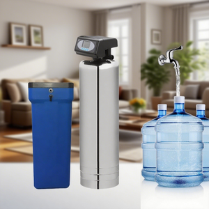 เครื่องกรองน้ำและปรับสภาพน้ำ JINSWE พร้อมปั๊มและ PLC ผลิตน้ำได้ 200 ลิตร/ชั่วโมง รองรับหลายแรงดันไฟฟ้า รับประกัน 2 ปี - Product Image 2