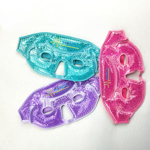 Masques faciaux réutilisables en gel <span class=keywords><strong>chaud</strong></span> et <span class=keywords><strong>froid</strong></span> avec <span class=keywords><strong>yeux</strong></span> exposés <span class=keywords><strong>pour</strong></span> la relaxation et la récupération du visage, rafraîchissants et chauffants, vente en gros - Product Image 1