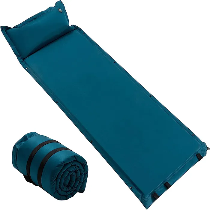 Foldable Light Outdoor Self Inflating Camping Mat Air Mattress Sleeping Pad Camping Mat