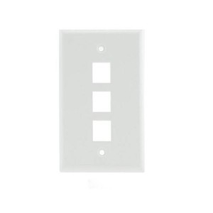 Mỹ Mỹ cổ điển nhựa RJ45 <span class=keywords><strong>Keystone</strong></span> mặt tấm cổng 1,2,3,4,6 - Product Image 2