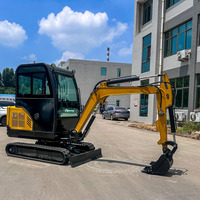Excavatrice Kubota 2026, nouvelle excavatrice compacte sans queue de 3 tonnes, moteur Kubota importé, livraison directe d'usine, livraison gratuite