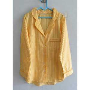 Ladies Floral Print Pajama Set 100% Cotton Long Sleeve Button Front Shirt and <b>Pants</b> Soft Lightweight Breathable Summer Nightwear - Product Image 6