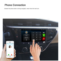 Autoradio Android 10, 4 go, Navigation gps, lecteur multimédia vidéo, stéréo, Carplay, unité centrale pour voiture Toyota Corolla, Ralink (2014 à 2017), 2 Din