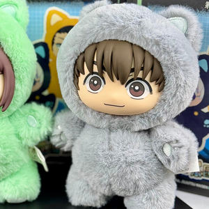 صندوق الغموض الأصلي <span class=keywords><strong>Jujutsu</strong></span> <span class=keywords><strong>Kaisen</strong></span> Cat Park Party، دمى وألعاب أنمي مصممة بشكل جميل، مجسمات قطيفة كهدية لعيد الميلاد - Product Image 3