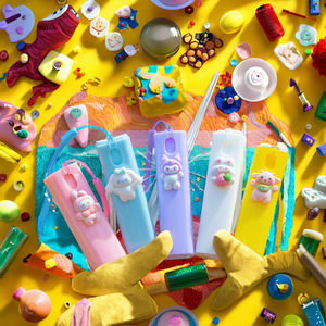 Flacon pulvérisateur carré personnalisable de 10 ml, motif dessin animé mignon, pour <span class=keywords><strong>alcool</strong></span> buccal et parfum, en PP, avec pompe pulvérisatrice à fine brume et impression sérigraphique - Product Image 3